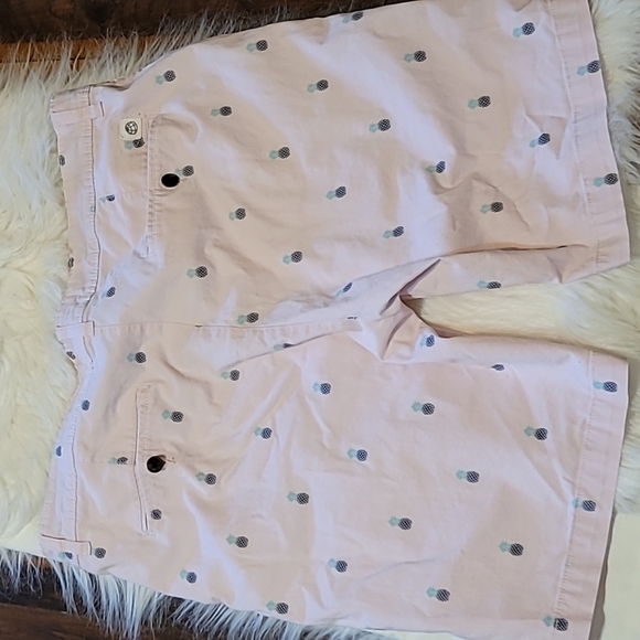 Free planet‎ chino shorts, pineapple pink for mens. Size:34 - Picture 9 of 12